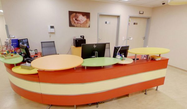 1st floor - Paediatrics - Reception